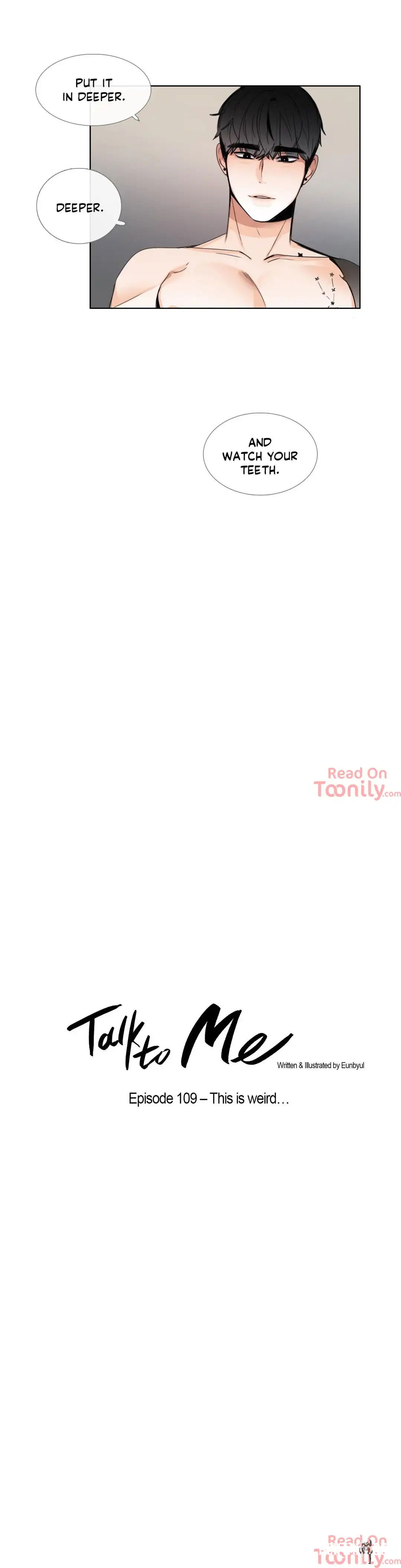 Talk to Me Talk to Me Chapter 109 - Page 4