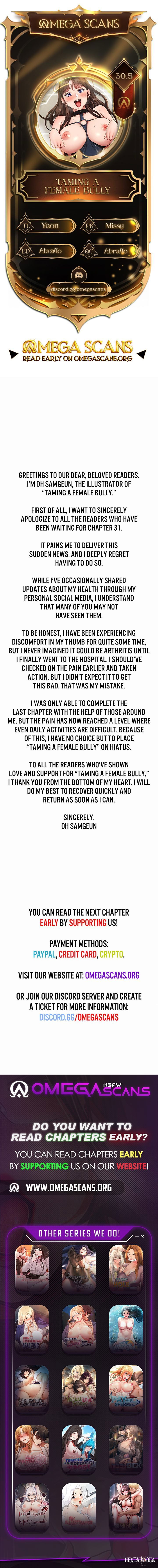 Taming A Female Bully Taming A Female Bully Chapter 30.5 - Page 1