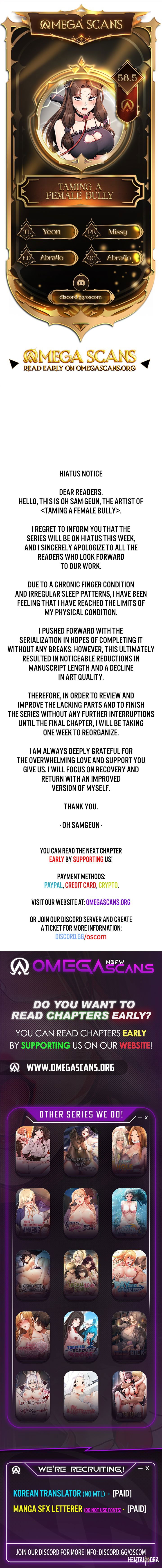 Taming A Female Bully Taming A Female Bully Chapter 58.5 - Página 1