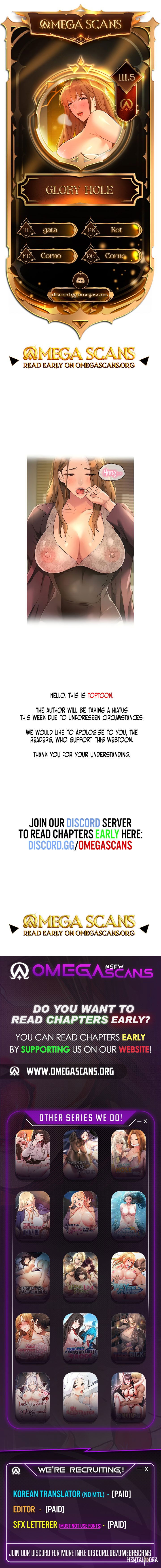 The Hole is Open The Hole is Open Chapter 111.5 - Page 1