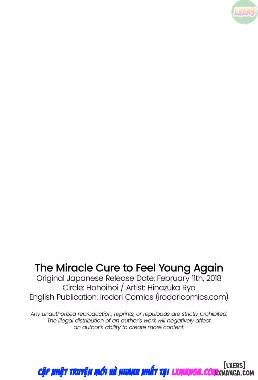 The Miracle Cure To Feel Young Again Oneshot - Page 28