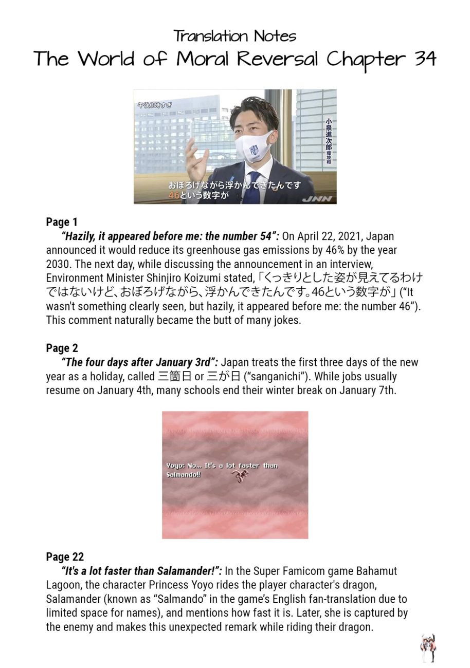 The World of Moral Reversal The World of Moral Reversal Chapter 34 - Page 23