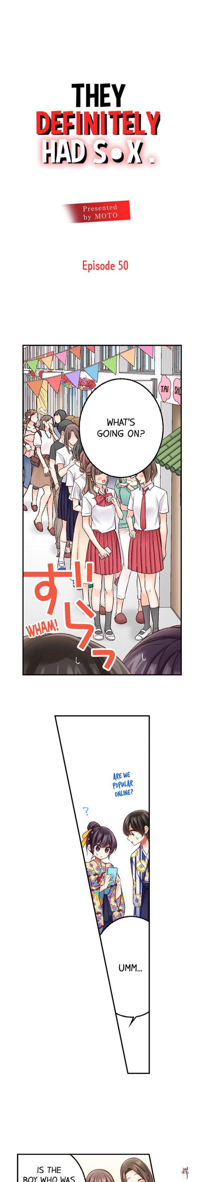 They Definitely Had Sex They Definitely Had Sex Chapter 50 - Page 1