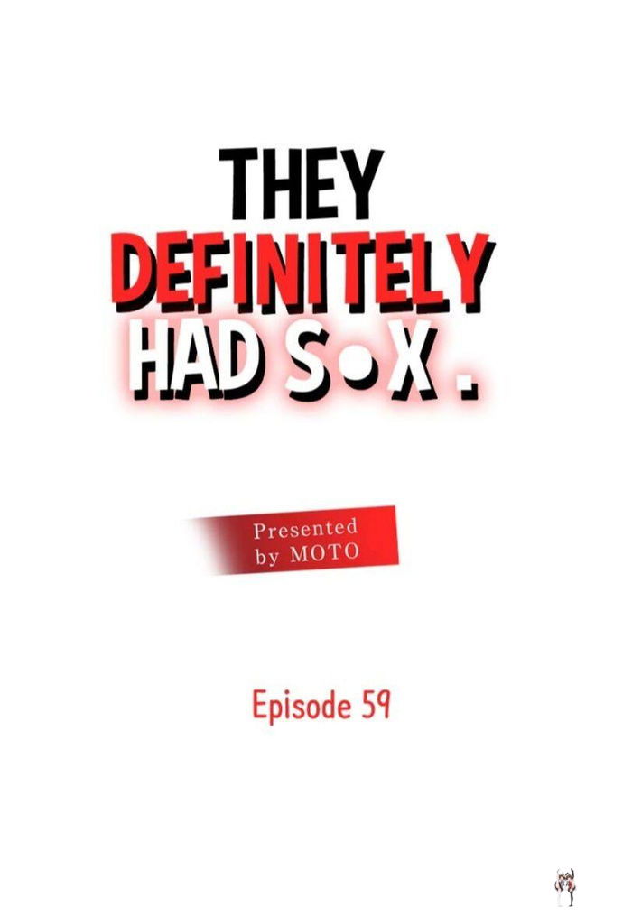 They Definitely Had Sex They Definitely Had Sex Chapter 59 - Page 1