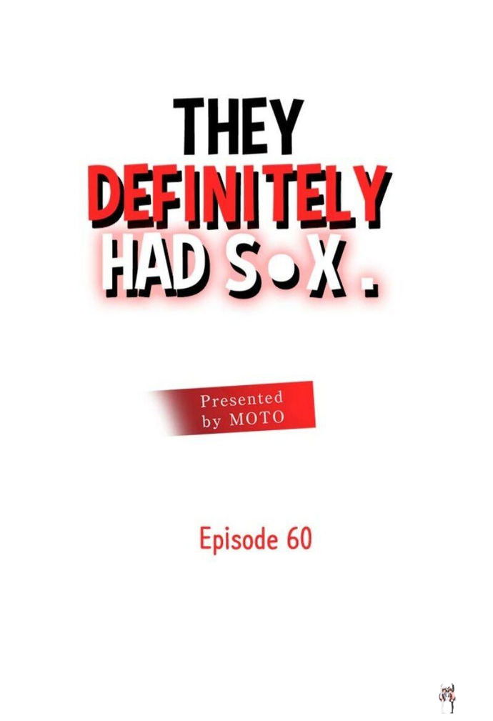 They Definitely Had Sex They Definitely Had Sex Chapter 60 - Page 1