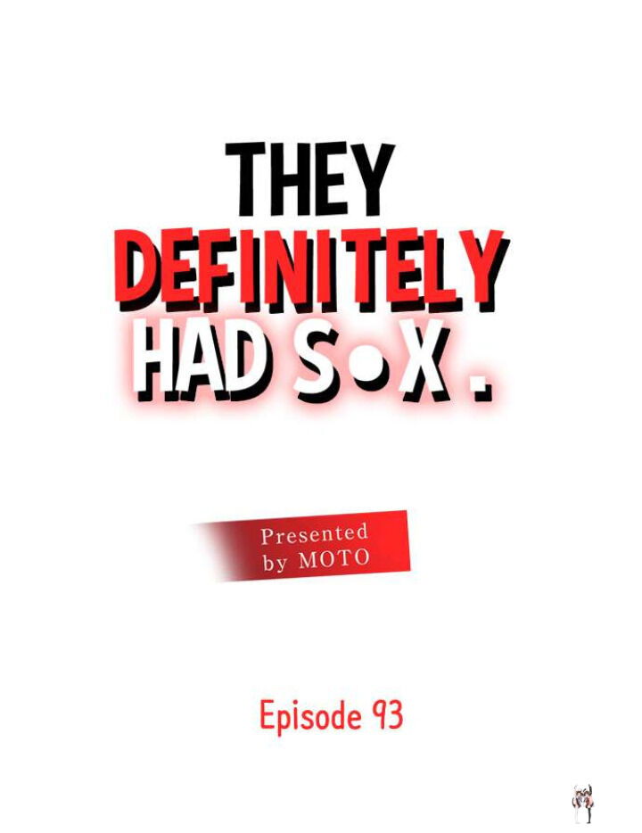 They Definitely Had Sex They Definitely Had Sex Chapter 93 - Page 1