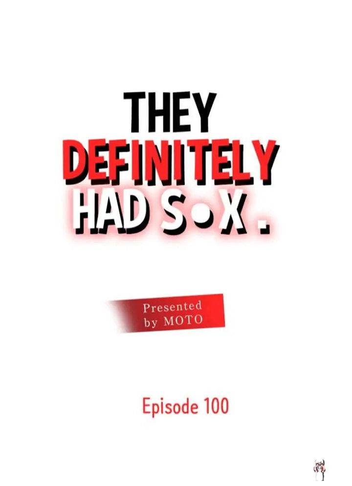 They Definitely Had Sex They Definitely Had Sex Chapter 100 - Page 1