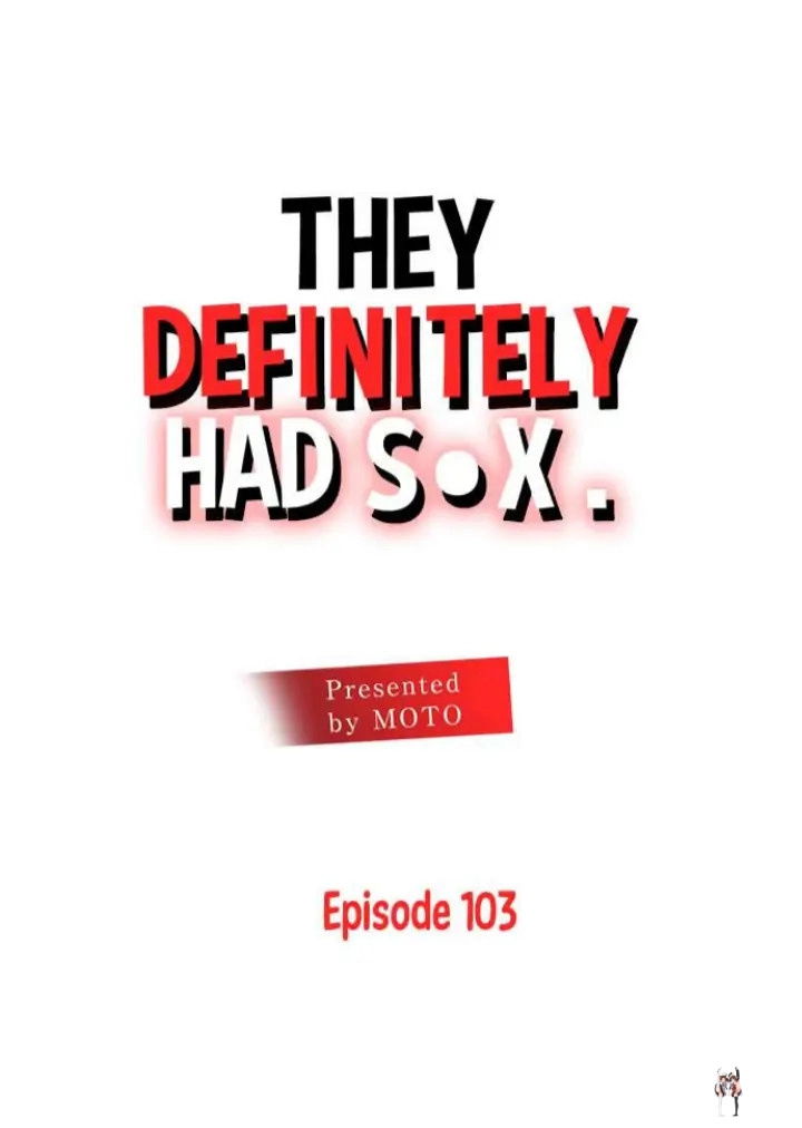 They Definitely Had Sex They Definitely Had Sex Chapter 103 - Page 1