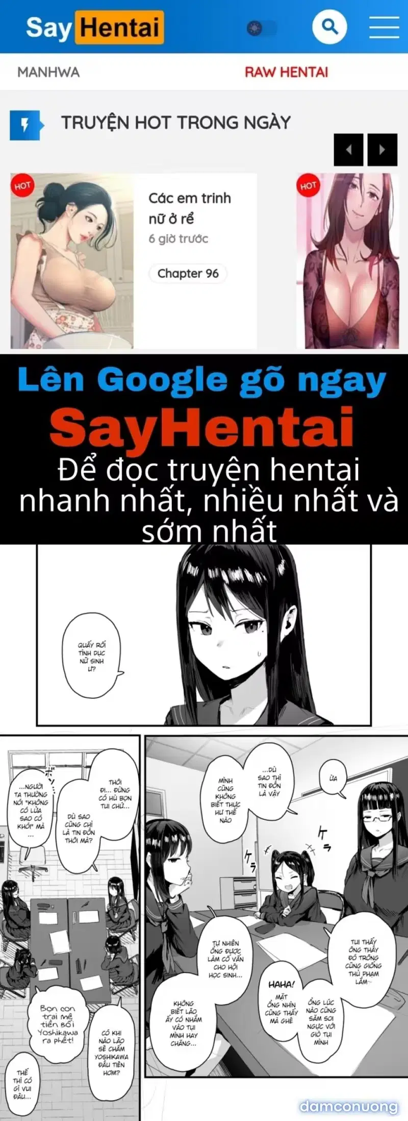 Thôi Miên Hội Học Sinh Oneshot - Page 1