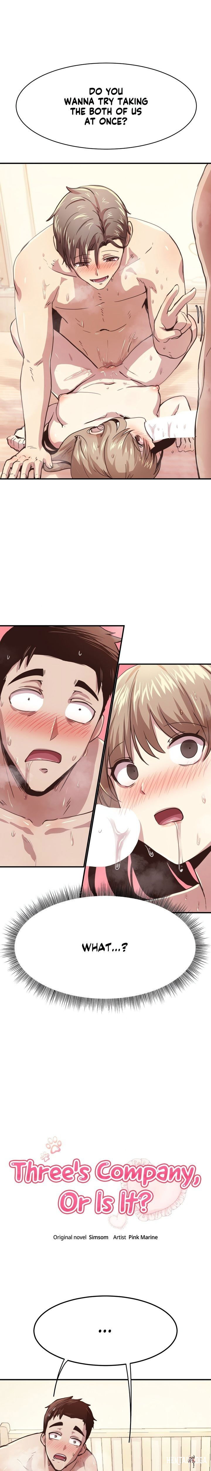 Three&rsquo;s Company, Or Is It? Three&rsquo;s Company, Or Is It? Chapter 6 - Page 1