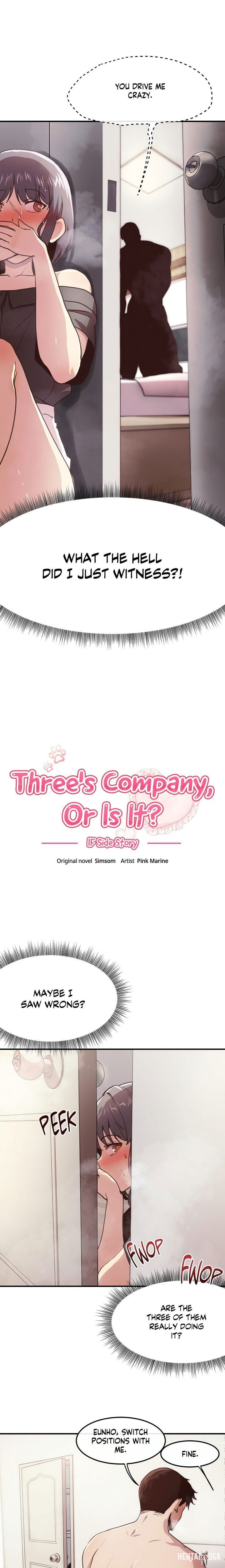 Three&rsquo;s Company, Or Is It? Three&rsquo;s Company, Or Is It? Chapter 19 - Trang 1