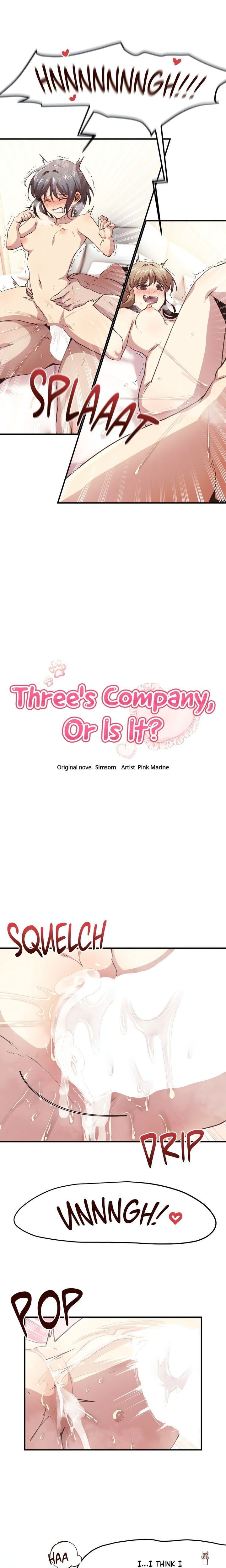 Three&rsquo;s Company, Or Is It? Three&rsquo;s Company, Or Is It? Chapter 24 - P&aacute;gina 1