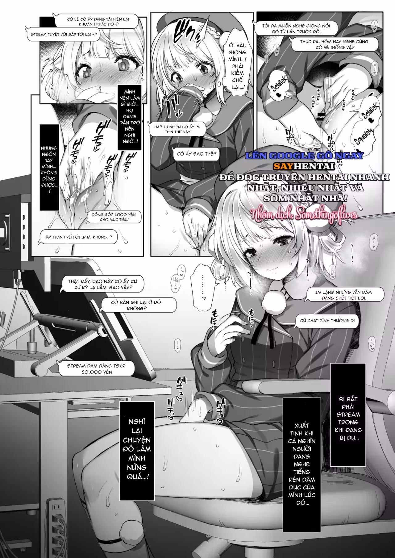 Thử Biến Vtuber Của Bạn Cùng Lớp Thành Bạn Tình 2 Oneshot - Страница 5