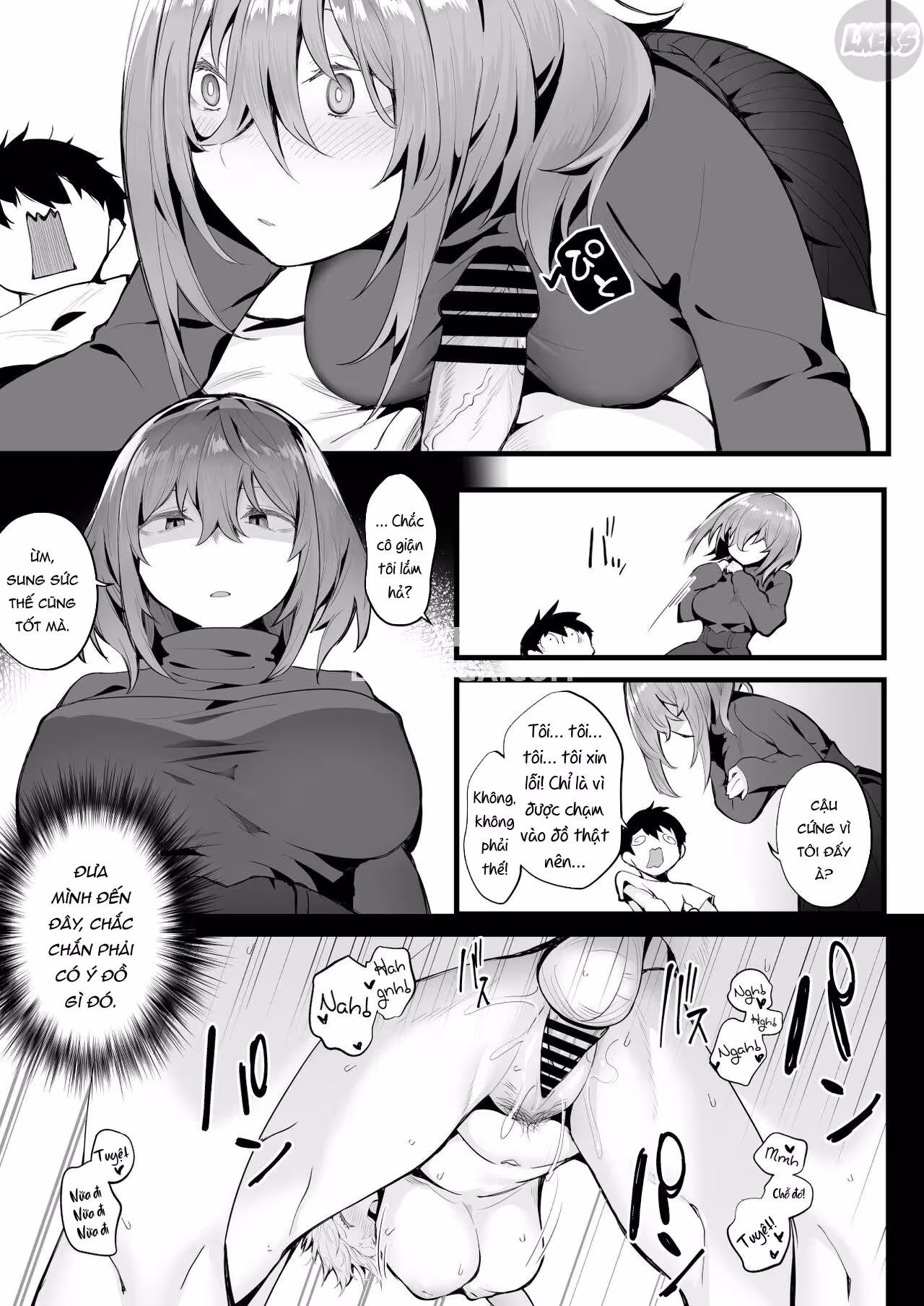 Tight Edging From A Tall Girl Of Few Words Oneshot - Página 11
