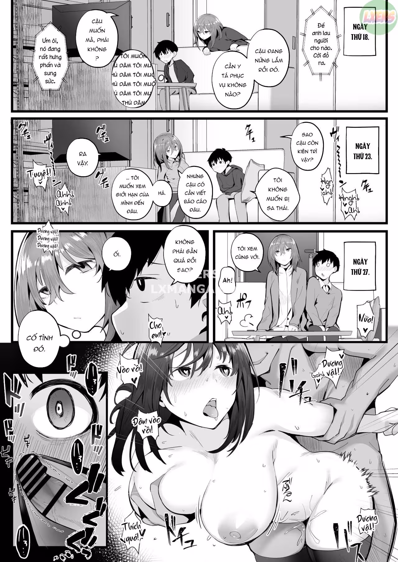 Tight Edging From A Tall Girl Of Few Words Oneshot - Página 14