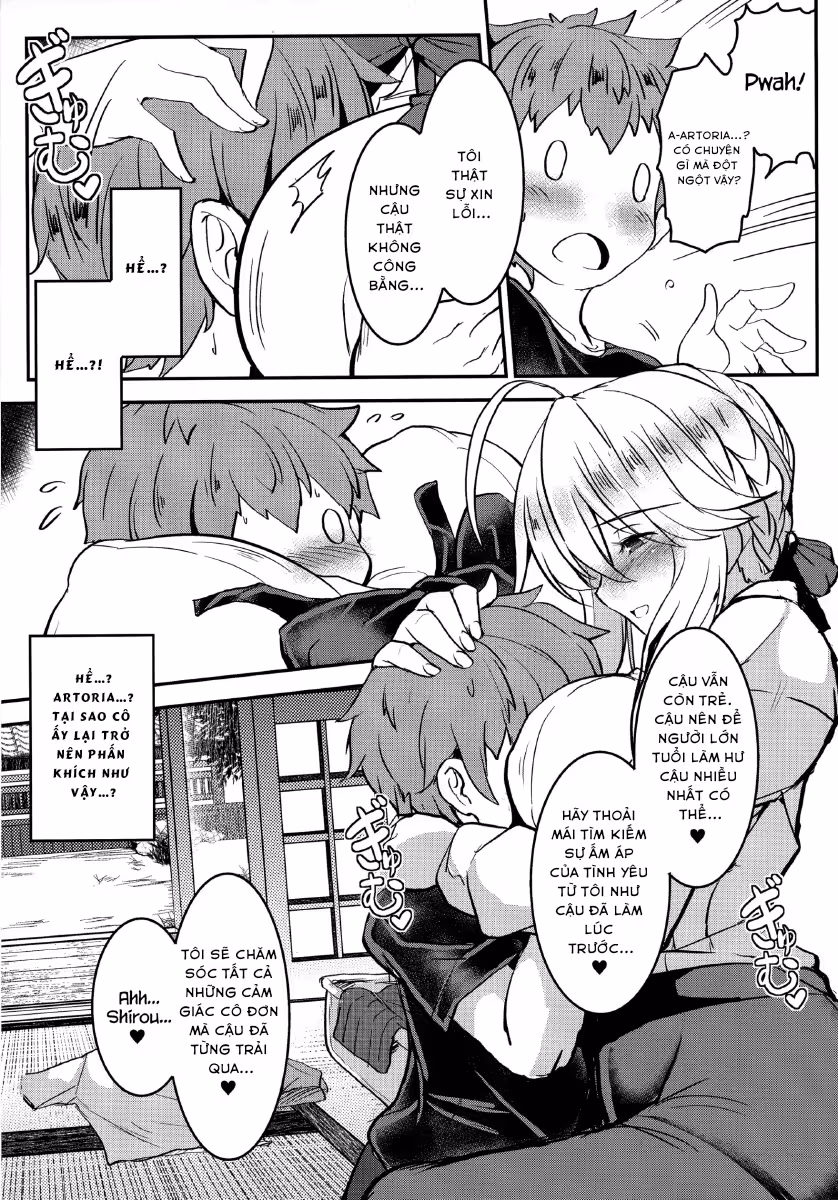 Tonari No Chichi Ou-Sama Ni Maku Oneshot - Página 8
