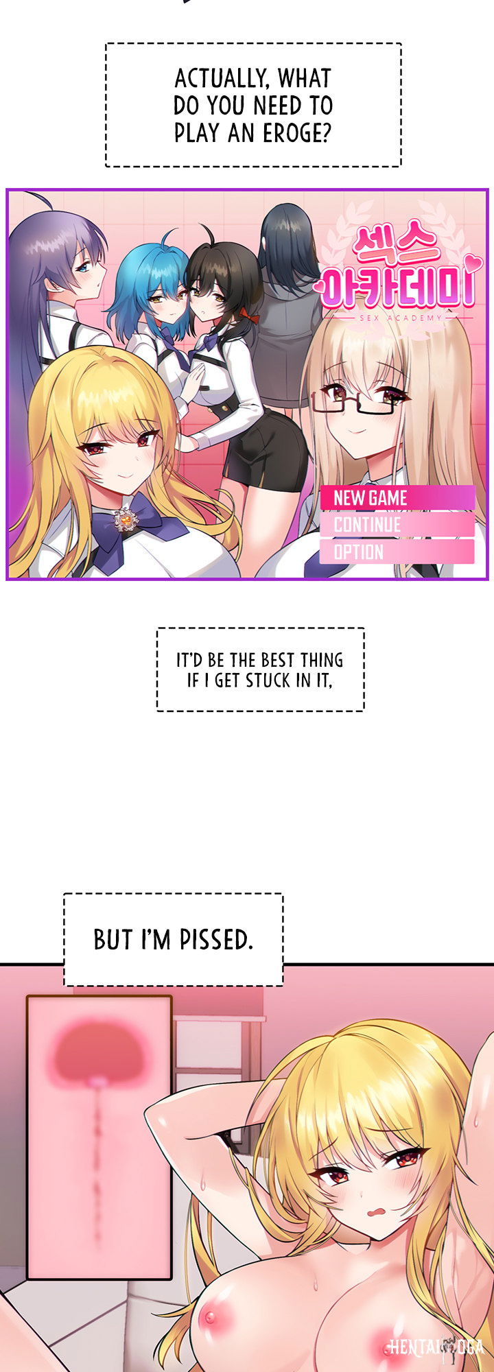 Trapped in the Academy’s Eroge Trapped in the Academy’s Eroge Chapter 1 - Page 2 Trapped in the Academy’s Eroge Trapped in the Academy’s Eroge Chapter 1 - Page 2