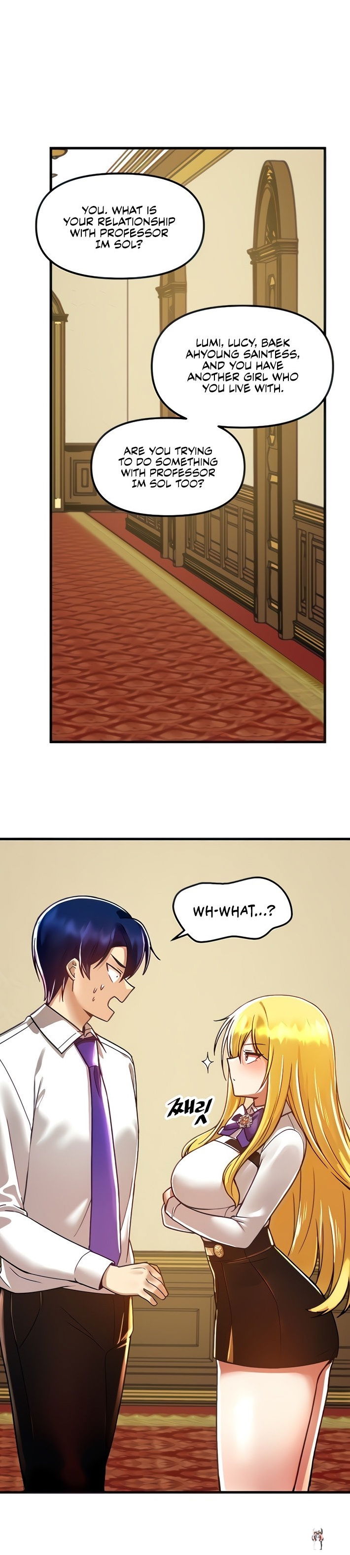 Trapped in the Academy’s Eroge Trapped in the Academy’s Eroge Chapter 46 - Page 1 Trapped in the Academy’s Eroge Trapped in the Academy’s Eroge Chapter 46 - Page 1