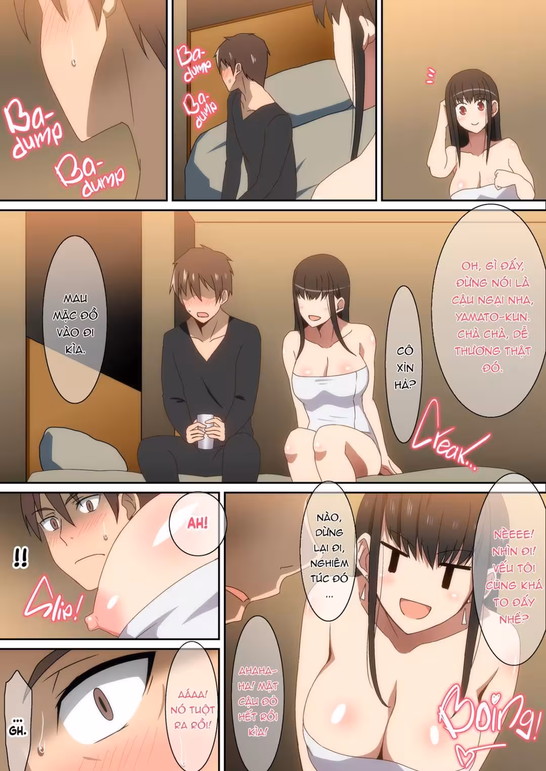 Trong một chuyến công tác Xem chap đầu - صفحة 10