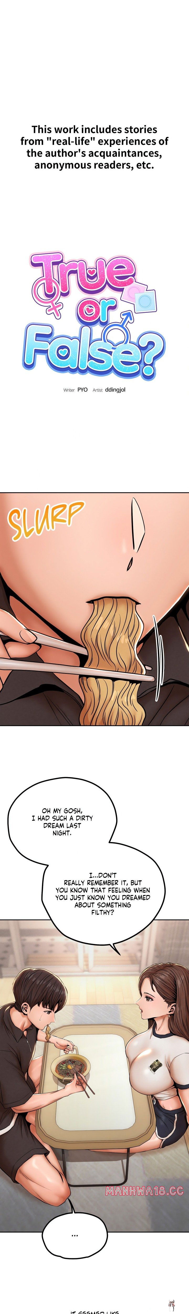 True or False? (Uncensored) True or False? (Uncensored) Chapter 73 - Page 1