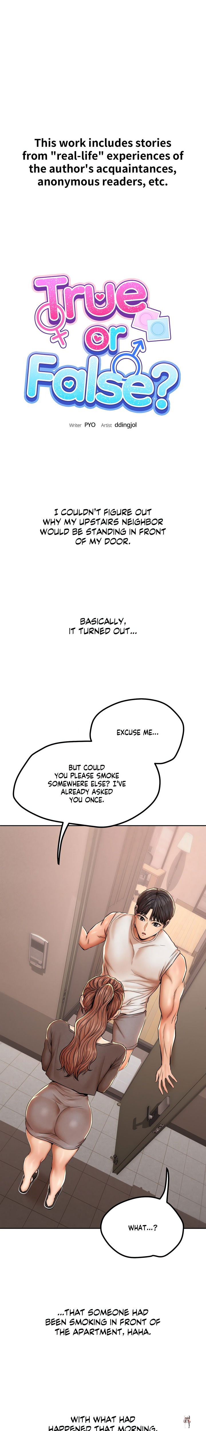 True or False? (Uncensored) True or False? (Uncensored) Chapter 58 - Page 1