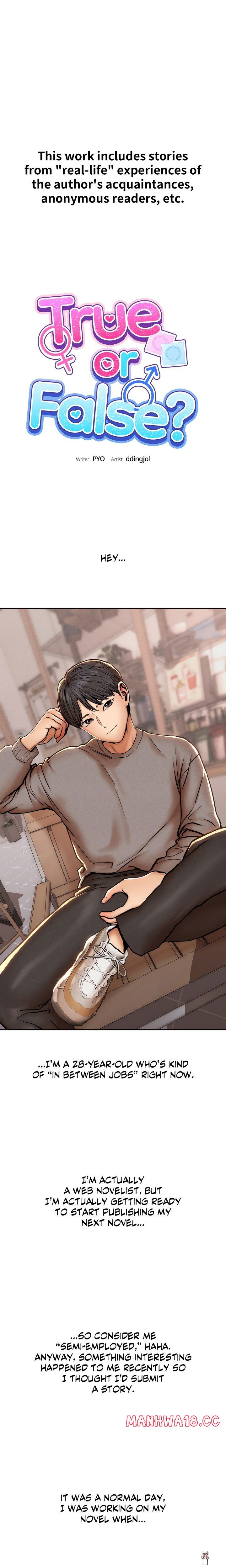 True or False? (Uncensored) True or False? (Uncensored) Chapter 57 - Page 1