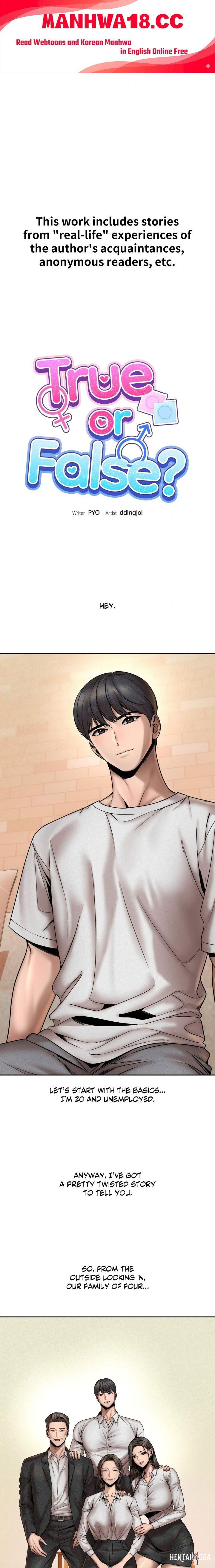 True or False? (Uncensored) True or False? (Uncensored) Chapter 155 - Halaman 1