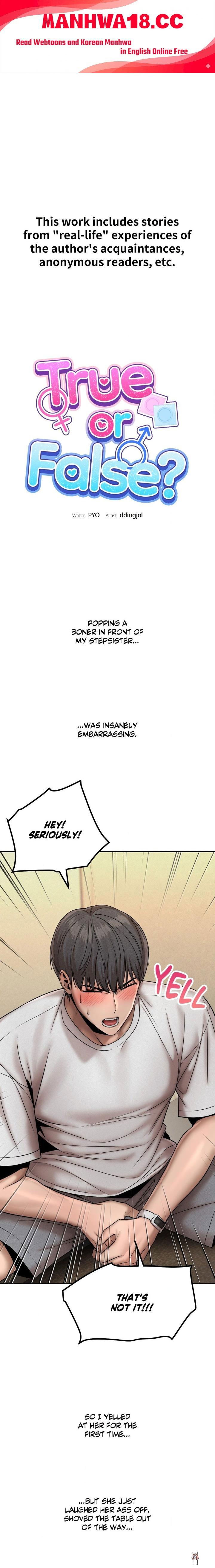 True or False? (Uncensored) True or False? (Uncensored) Chapter 157 - Halaman 1
