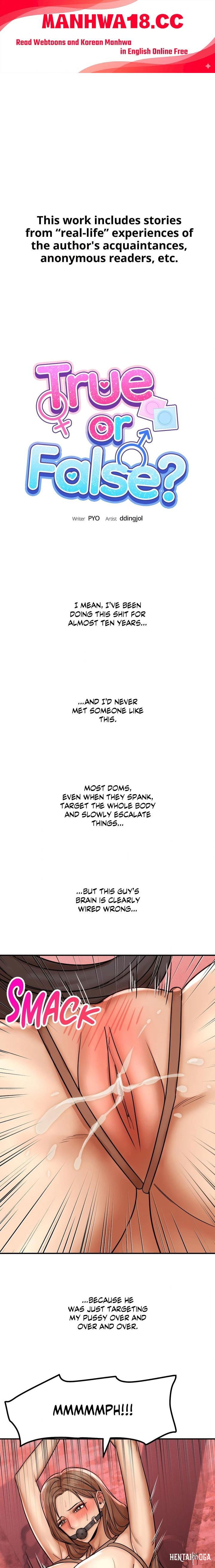 True or False? (Uncensored) True or False? (Uncensored) Chapter 182 - Página 1