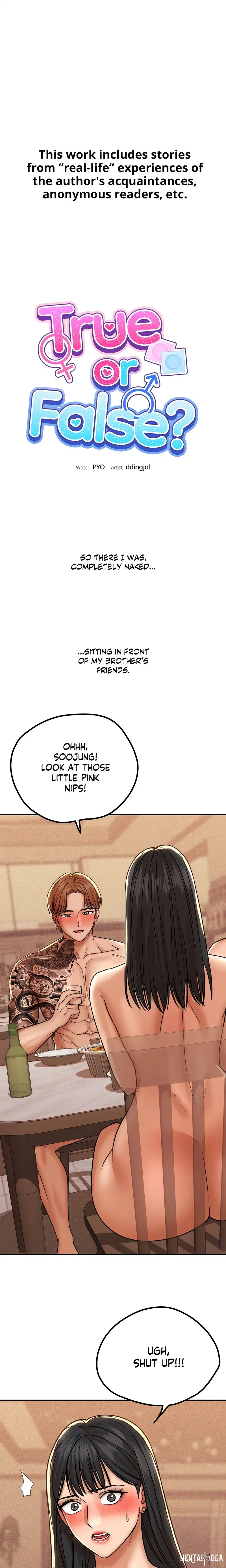 True or False? (Uncensored) True or False? (Uncensored) Chapter 188 - Página 1