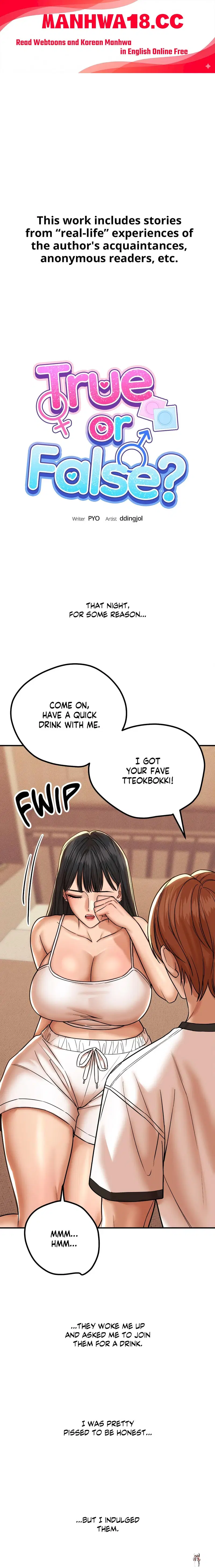True or False? (Uncensored) True or False? (Uncensored) Chapter 187 - Halaman 1