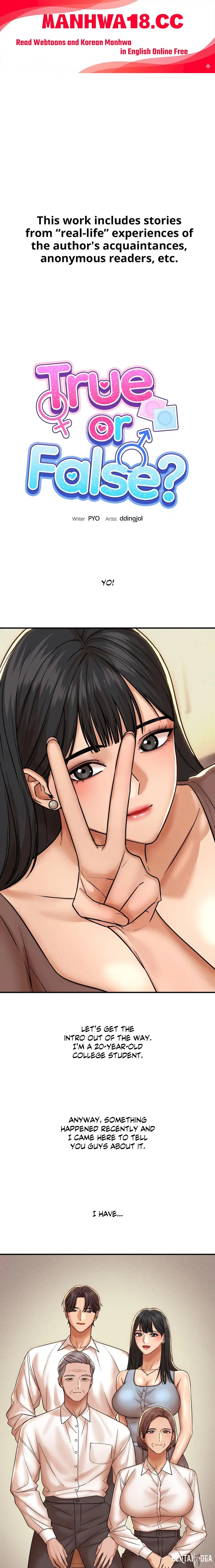 True or False? (Uncensored) True or False? (Uncensored) Chapter 186 - Halaman 1