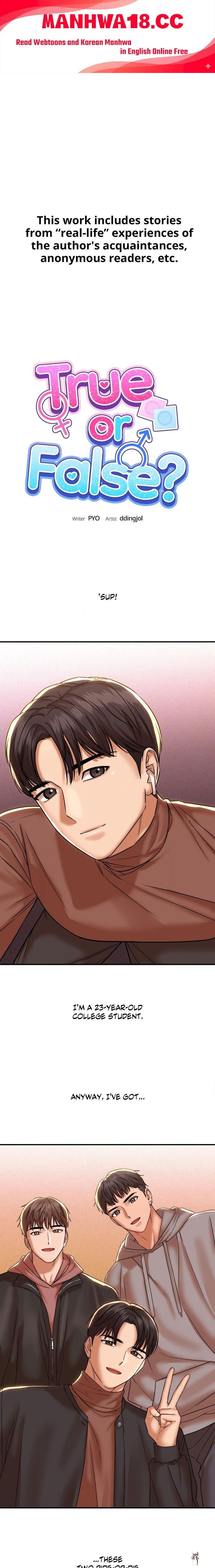 True or False? (Uncensored) True or False? (Uncensored) Chapter 200 - صفحة 1