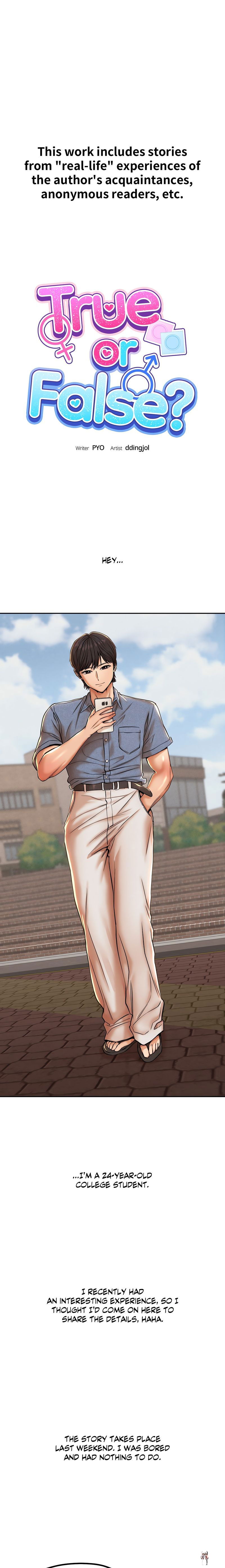 True or False? True or False? Chapter 52 - Page 1