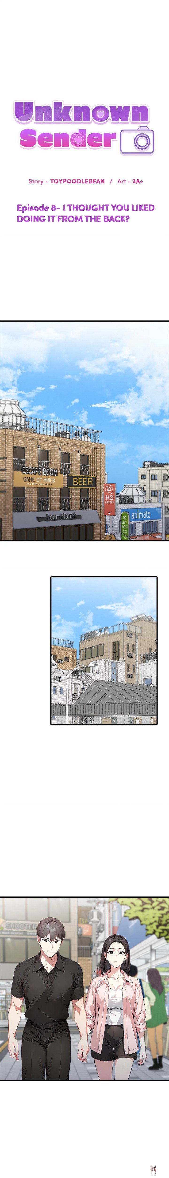 Unknown Sender Unknown Sender Chapter 8 - Trang 1