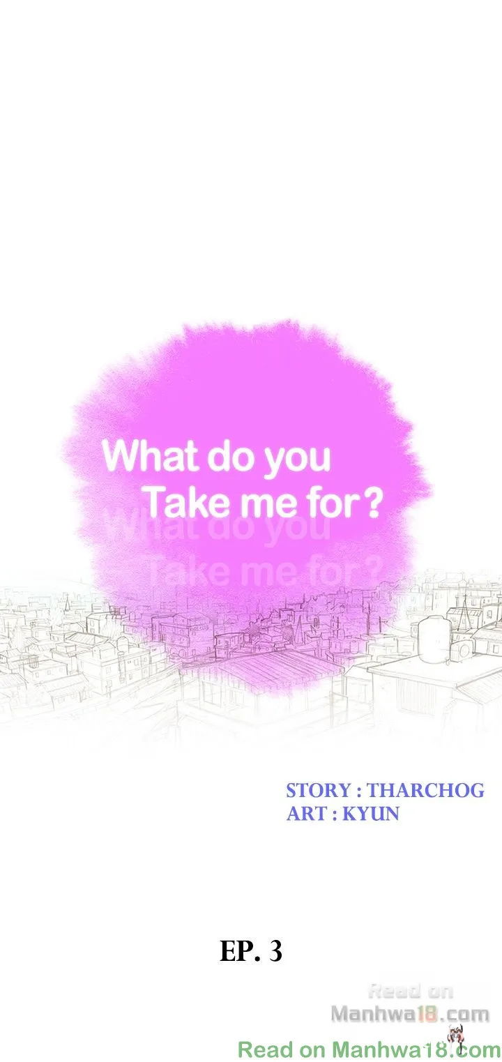 What do you Take me For? What do you Take me For? Chapter 3 - Page 3