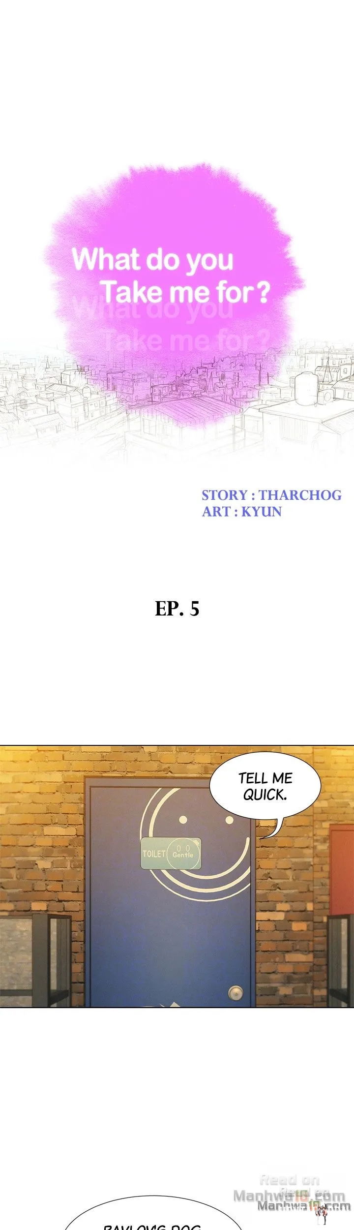 What do you Take me For? What do you Take me For? Chapter 5 - Page 5