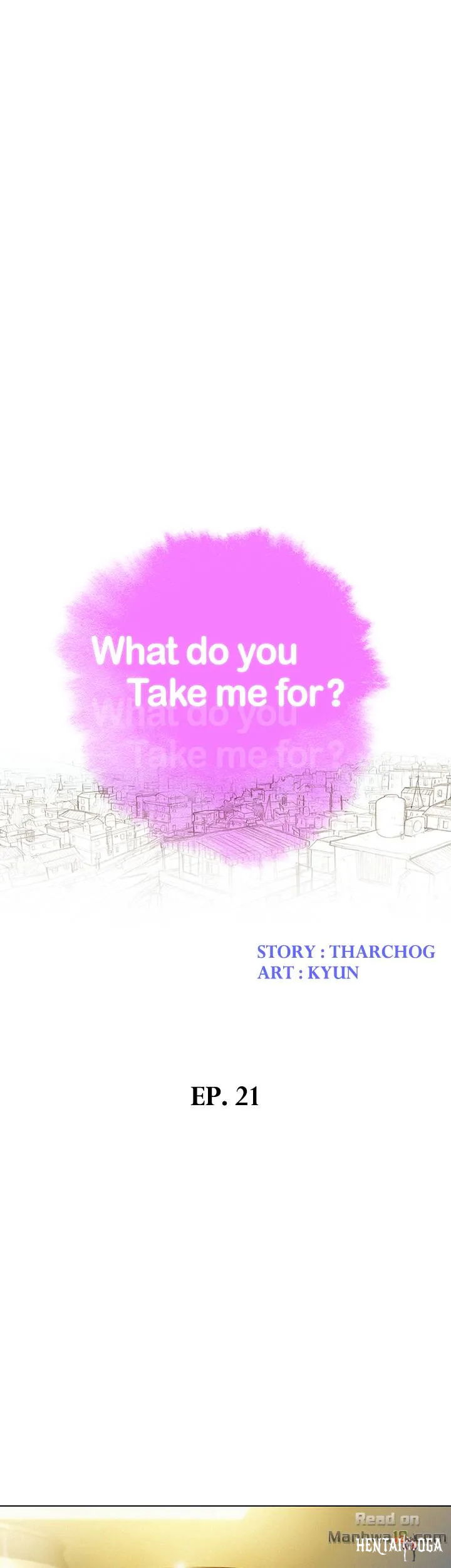 What do you Take me For? What do you Take me For? Chapter 21 - Page 3