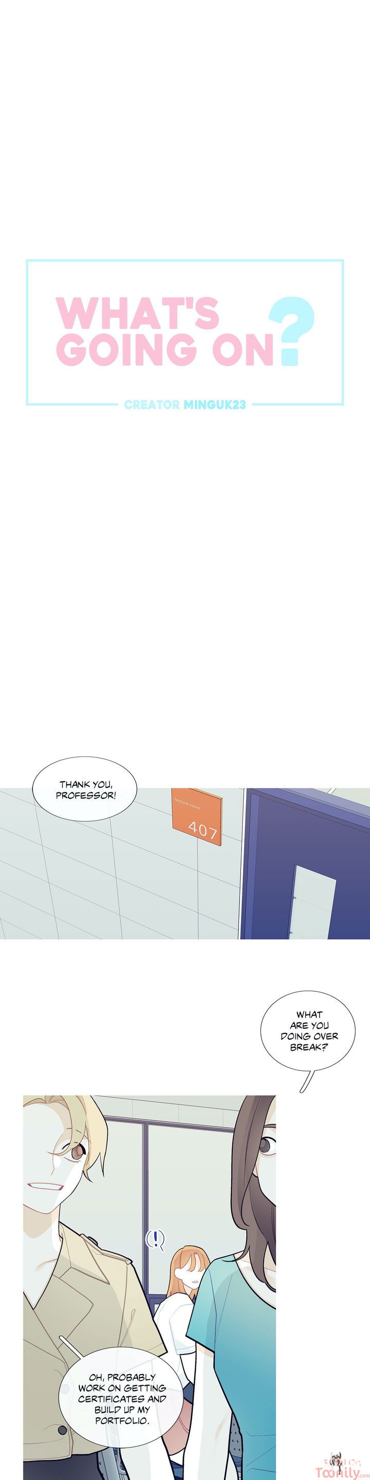 What&rsquo;s Going On? What&rsquo;s Going On? Chapter 73 - Page 1