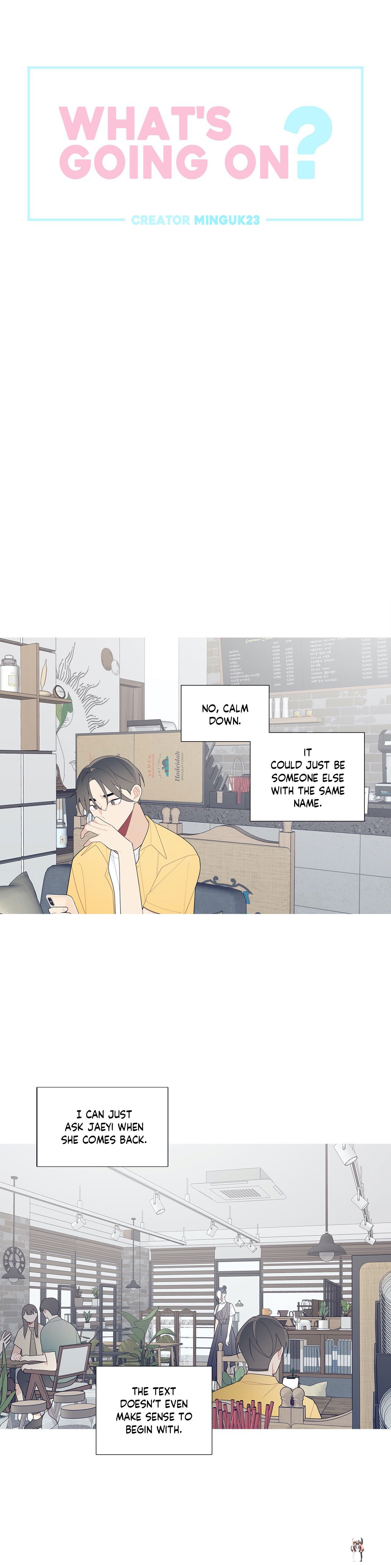 What&rsquo;s Going On? What&rsquo;s Going On? Chapter 111 - Page 2