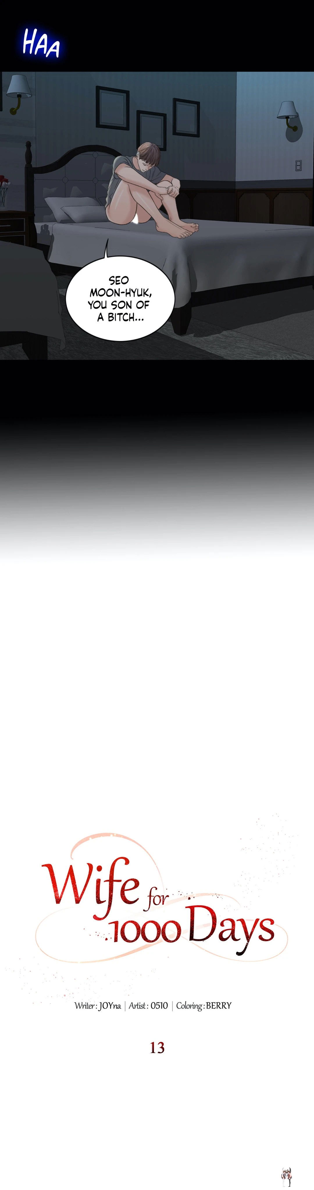 Wife for 1000 Days Wife for 1000 Days Chapter 13 - Page 11 Wife for 1000 Days Wife for 1000 Days Chapter 13 - Page 11